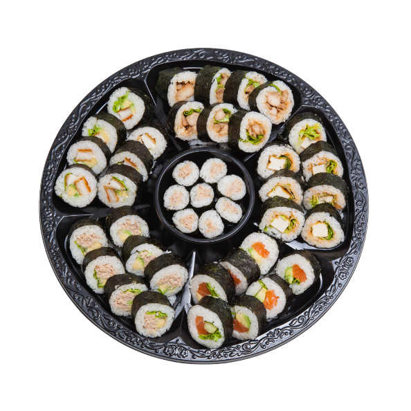 Mix roll platter
