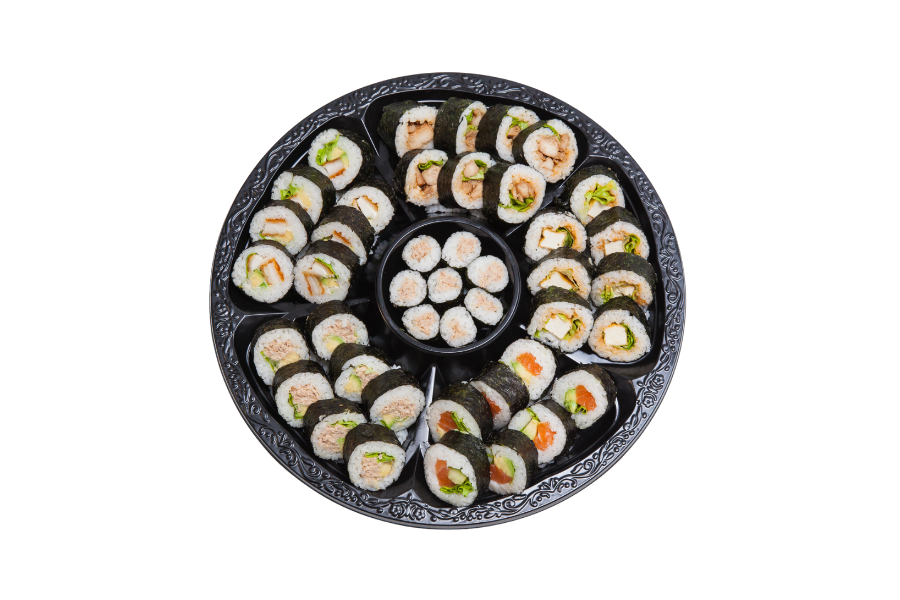 Mix roll platter